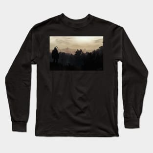 Sunset over Velen Long Sleeve T-Shirt